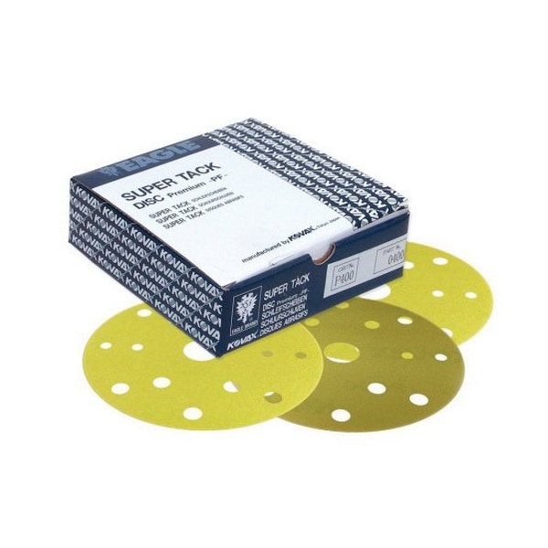 Eagle Abrasives 6IN PF Premium SuperTack Discs w/15H P220, 50PK 5680220 Zoro